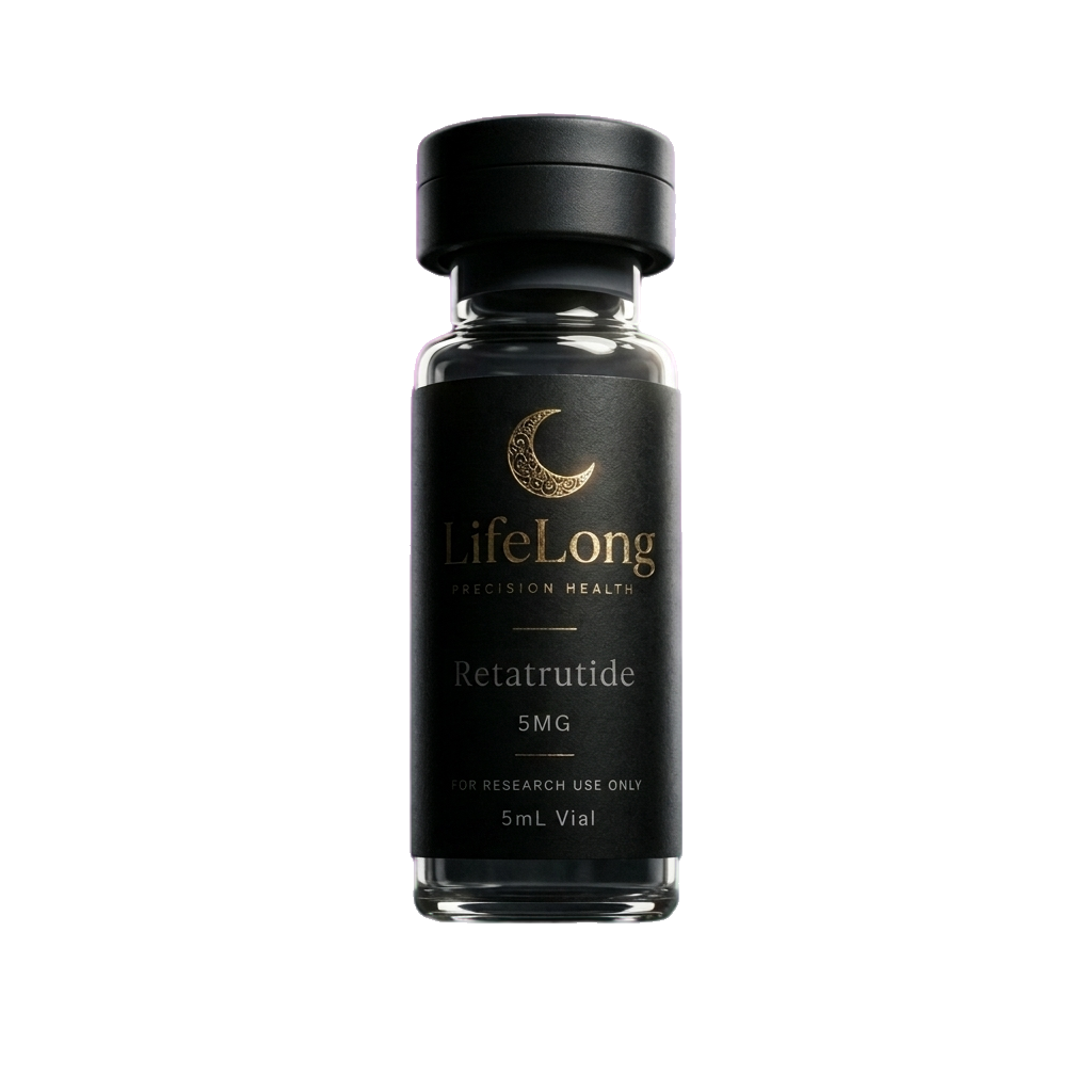 LifeLong Retatrutide research vial